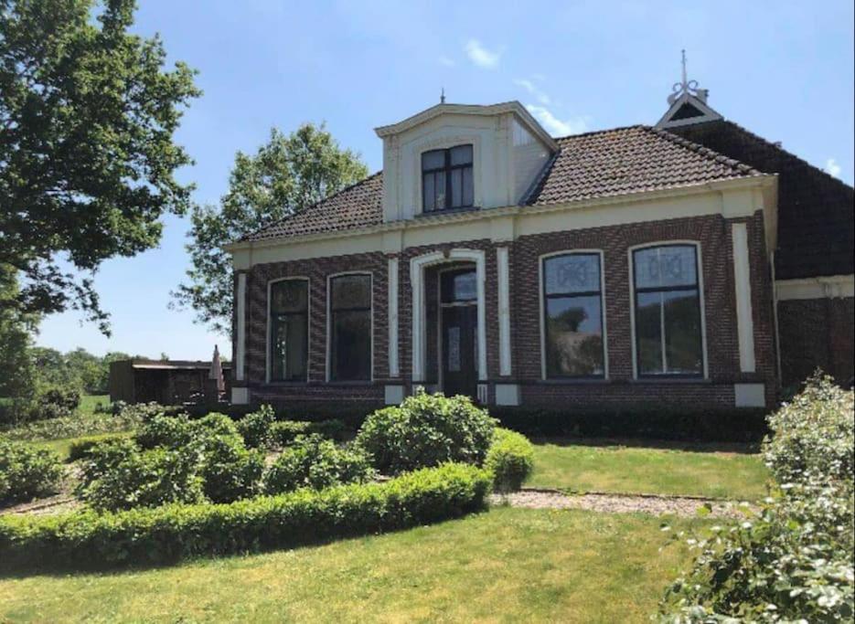Statige Boerderijwoning Met Vrij Uitzicht En Tuin Villa Hoogzand Luaran gambar