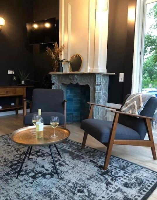 Statige Boerderijwoning Met Vrij Uitzicht En Tuin Villa Hoogzand Luaran gambar