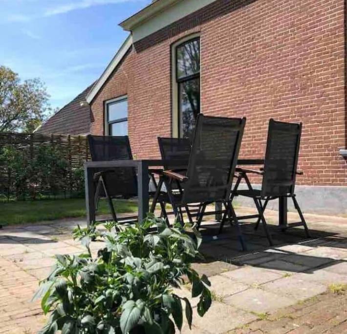 Statige Boerderijwoning Met Vrij Uitzicht En Tuin Villa Hoogzand Luaran gambar