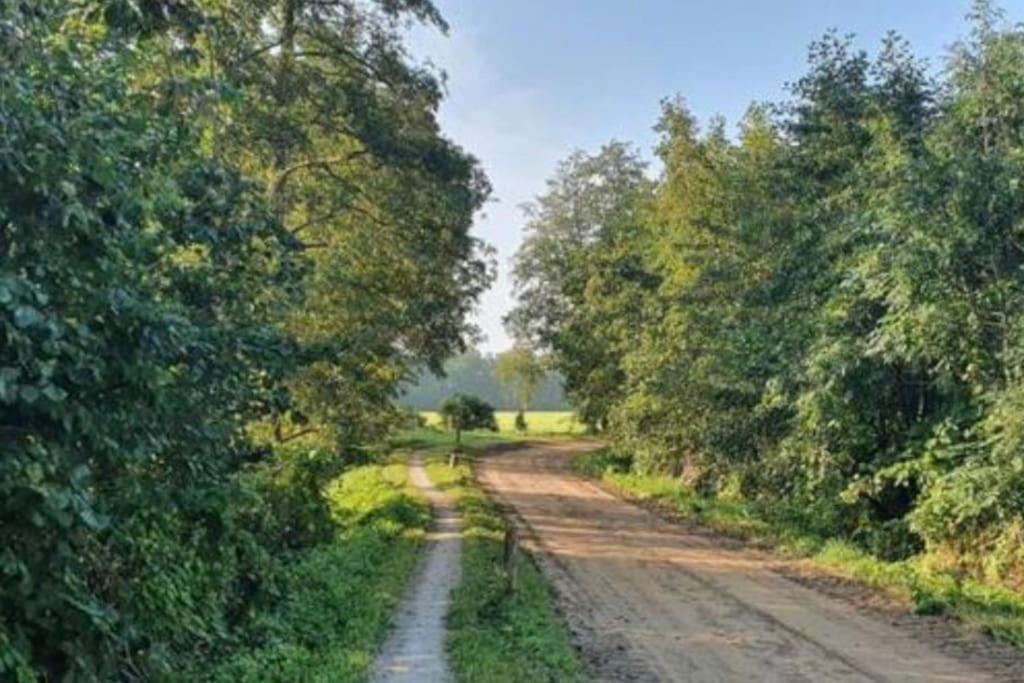 Statige Boerderijwoning Met Vrij Uitzicht En Tuin Villa Hoogzand Luaran gambar